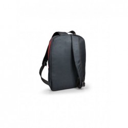 Port Designs Portland backpack Casual backpack Black, Red Linen, Polyester