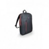 Port Designs Portland backpack Casual backpack Black, Red Linen, Polyester