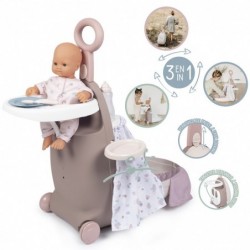 SMOBY Baby Nurse Многофункциональный чемодан с кроваткой для куклы