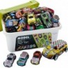 WOOPIE Race Car Set Cars in a Box 50 pcs + Map