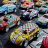 WOOPIE Race Car Set Cars in a Box 50 pcs + Map