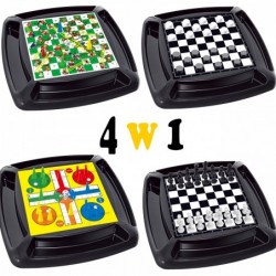 WOOPIE 4in1 Board Game Set...