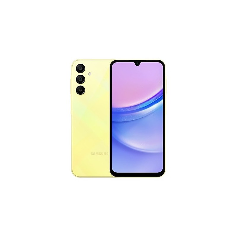 Samsung Galaxy A15 16.5 cm (6.5") Hybrid Dual SIM 4G USB Type-C 4 GB 128 GB 5000 mAh Yellow