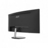 LCD Monitor MSI PRO MP341CQ 34" Business/Curved/21 : 9 Panel VA 3440x1440 21:9 100Hz Matte 4 ms Speakers Tilt PROMP341CQ