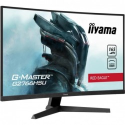 LCD Monitor IIYAMA G2766HSU-B1 27" Gaming/Curved Panel VA 1920x1080 16:9 165Hz Matte 1 ms Speakers G2766HSU-B1