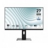 LCD Monitor MSI PRO MP273QP 27" Panel IPS 2560x1440 16:9 75Hz 1 ms Speakers Swivel Pivot Height adjustable Tilt Colour