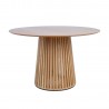 Dining table MILANI D120xH75cm, oak