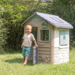 SMOBY Green Jura Garden House made of Bioplastic