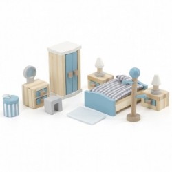 VIGA PolarB Furniture Set for Dollhouse Bedroom