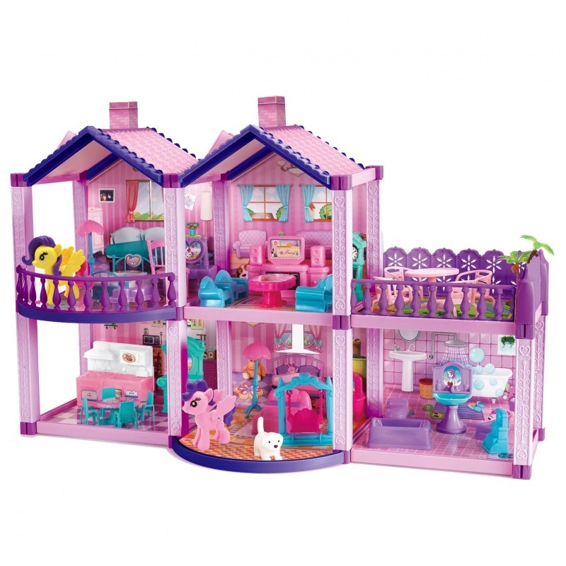 Pony doll shop house