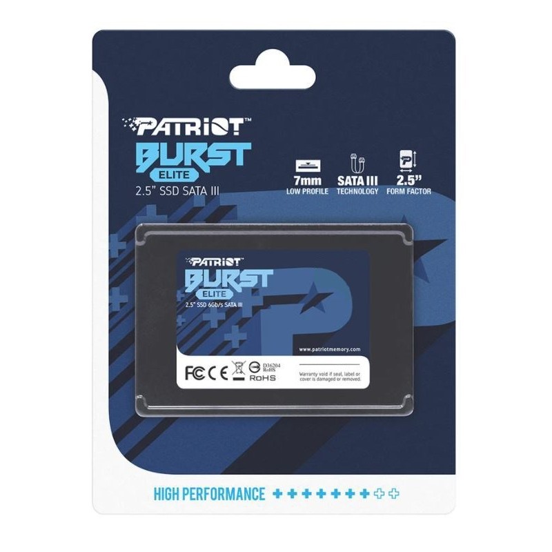 Patriot Memory BURST Elite 2.5" 2.5" 480 GB  Serial ATA III