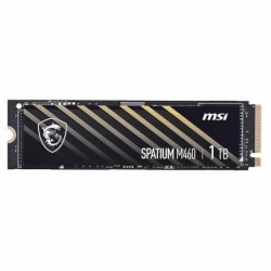 MSI SPATIUM M460 PCIe 4.0 NVMe M.2 1 TB PCI Express 4.0 3D NAND