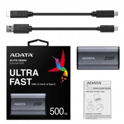 ADATA SE880 500 GB Wi-Fi Grey