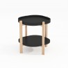 Side table NORAH 40x40xH60cm, black