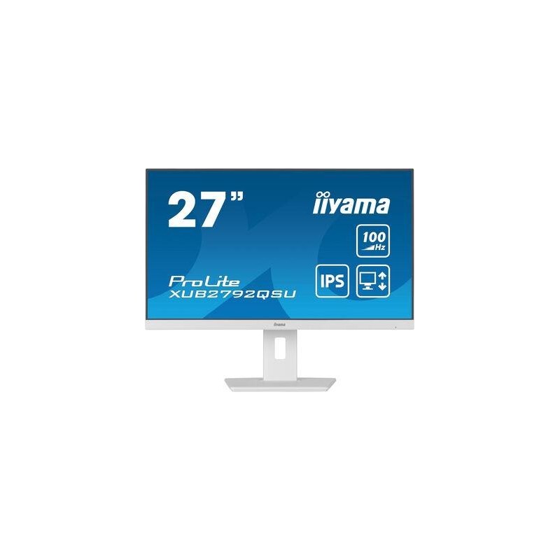 LCD Monitor IIYAMA 27" Business Panel IPS 2560x1440 16:9 100Hz Matte 0.4 ms Speakers Swivel Pivot Height