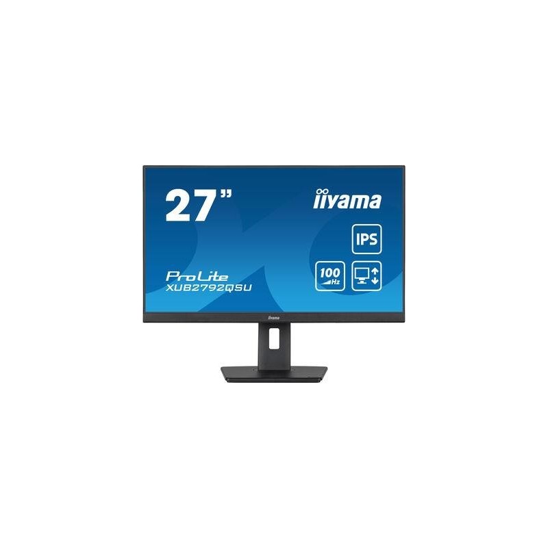 LCD Monitor IIYAMA 27" Business Panel IPS 2560x1440 16:9 100Hz Matte 0.4 ms Speakers Swivel Pivot Height