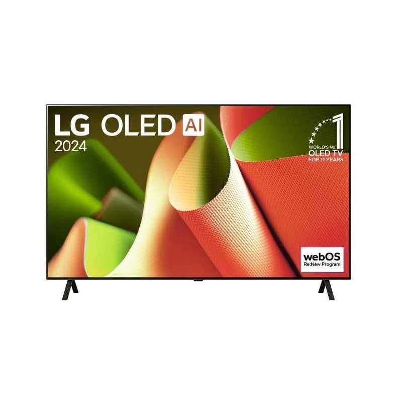 TV Set LG 65" OLED/4K/Smart 3840x2160 Wireless LAN Bluetooth webOS Black OLED65B42LA