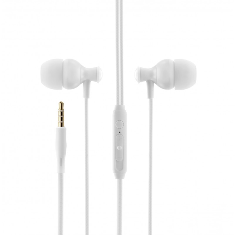 BONBON Headphones BON-H-WH Wired In-ear Microphone Noise canceling White