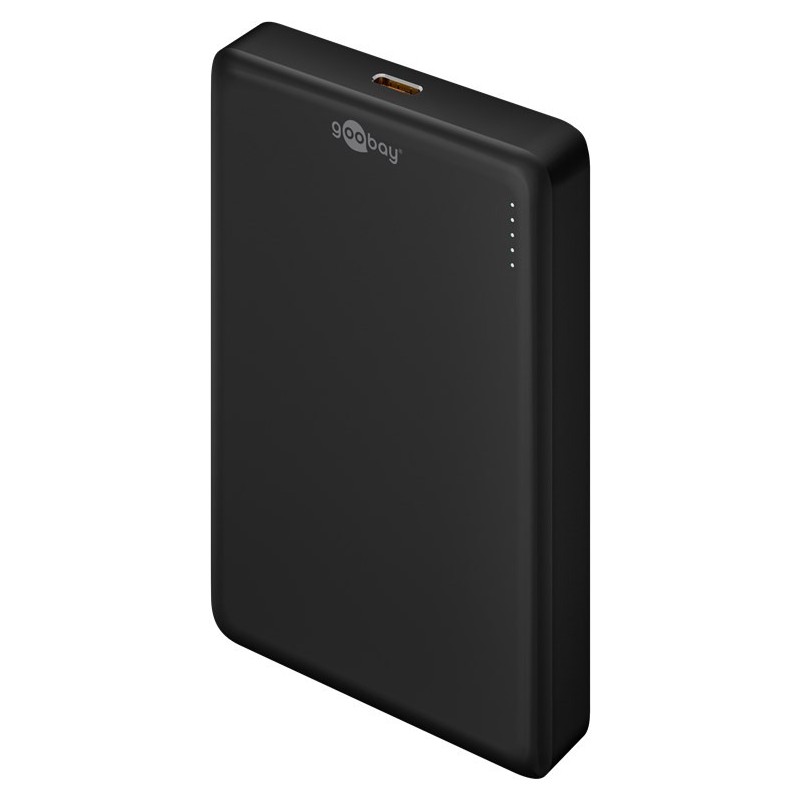 Magnetic Wireless Power Bank 70183 10000 mAh USB-C Black