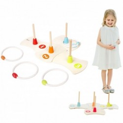 CLASSIC WORLD Wooden Skill Game Throw to Target