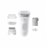 Braun Epilator SE7-041 Silk u00e9pil 7 Number of power levels 2 Wet & Dry White/Silver