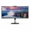 AOC CU34V5CW/BK 34 " VA 21:9 100 Hz 4 ms 3440 x 1440 pixels HDMI ports quantity 1