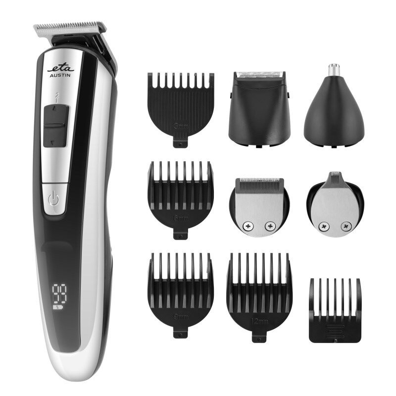 ETA 5in1 Multi-purpose Trimmer ETA834590000 AUSTIN Cordless Number of length steps 4 Black