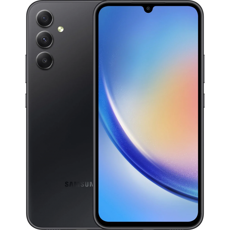 Samsung Galaxy A34 Graphite 6.6 " Super AMOLED 1080 x 2340 pixels Mediatek Dimensity 1080 (6 nm) |