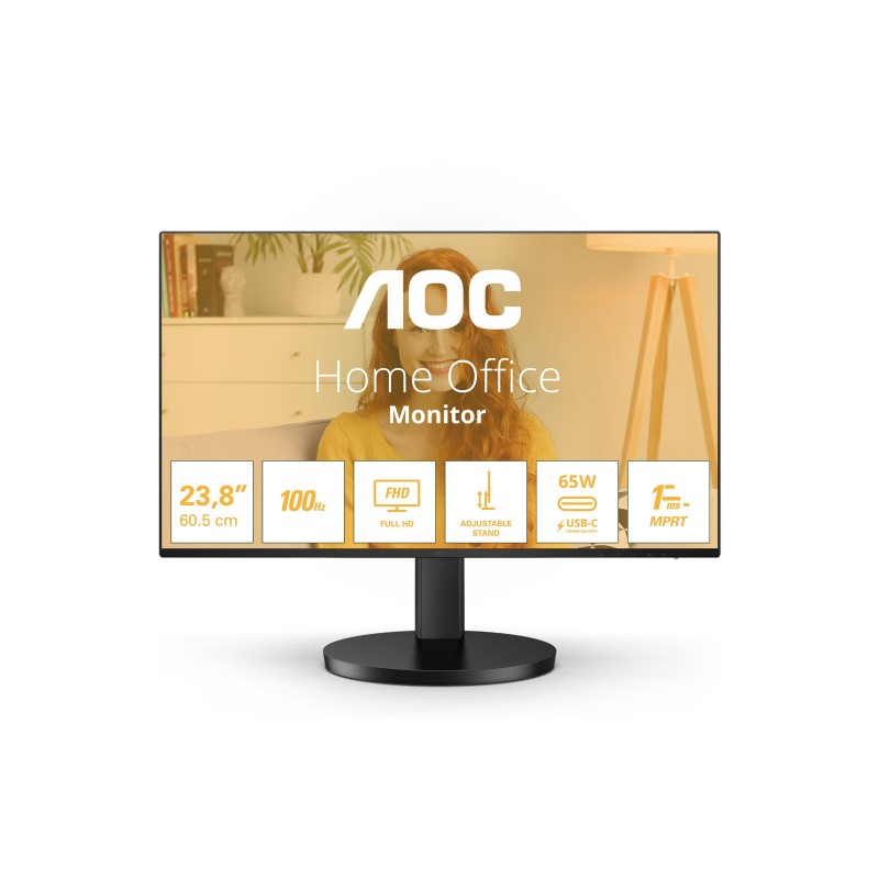 AOC 27B3CF2 27 " IPS FHD 16:9 100 Hz 4 ms 1920 x 1080 pixels 250 cd/mu00b2 HDMI ports quantity 1