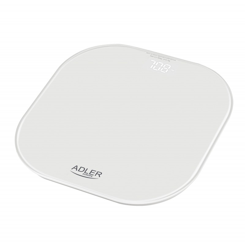 Adler Bathroom Scale AD 8188 Maximum weight (capacity) 180 kg Accuracy 100 g White