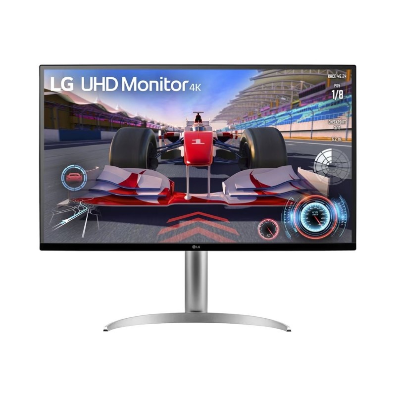 LG 32UQ750P-W 31.5 " VA 16:9 144 Hz 5 ms 3840 x 2160 pixels HDMI ports quantity 2 Silver