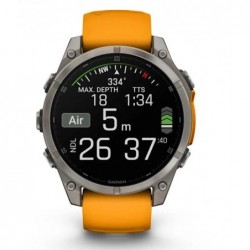 GARMIN SMARTWATCH FENIX 8 SAPPHIRE/ORANGE 010-02904-11