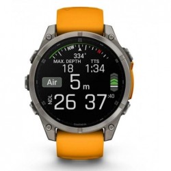 GARMIN SMARTWATCH FENIX 8 SAPPHIRE/ORANGE 010-02905-11