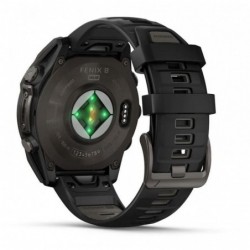 GARMIN SMARTWATCH FENIX 8 SAPP. SOLAR/BLACK/GRAY 010-02907-11