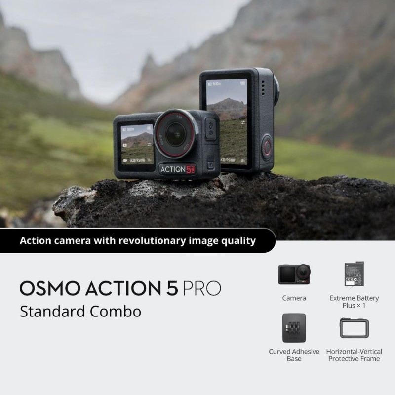 DJI CAMERA OSMO ACTION 5 PRO/STANDARD CP.OS.00000349.02