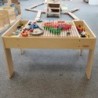 MASTERKIDZ Wooden Educational Table + ACCESSORIES STEM WALL