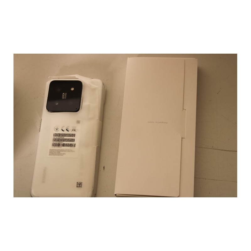 SALE OUT.  Xiaomi 14 White 6.36 " LTPO OLED 1200 x 2670 pixels Qualcomm Internal RAM 12 GB 512 GB |