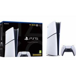 Sony Playstation 5 Slim 1TB Digital Edition (PS5) White Damaged Box