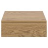 Bedside table AVIGNON 37x32xH13cm, natural