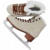 Roces Suede Eco-Fur Figure Skates (Suede Brown|35)