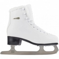 Roces Paradise Eco-Fur Figure Skates (White|38)