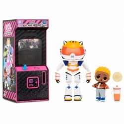 LOL Surprise Boys Arcade Heroes Cool Cat doll in a slot machine