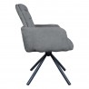 Chair BATUL rotating, dark grey