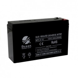 AGM gel battery for a car for a 12V3.5Ah battery