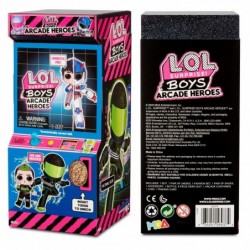 LOL Surprise Boys Arcade Heroes Fun Boy doll in a slot machine