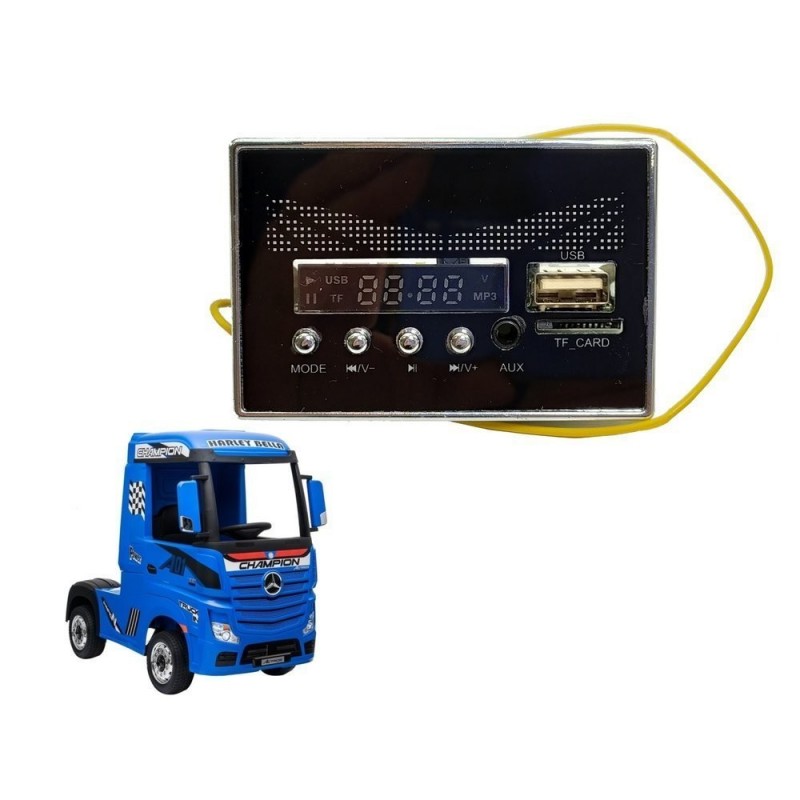 Music Panel for the electric ride-on HL358 Actros