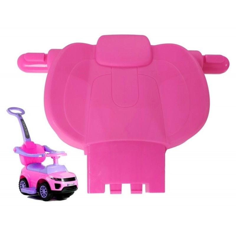 Backrest Ride-on 614W pink