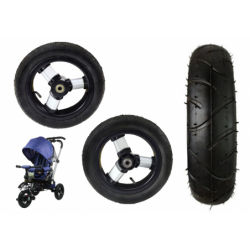 Plastic wheel with rubber tire (inflatable) PRO700 rear