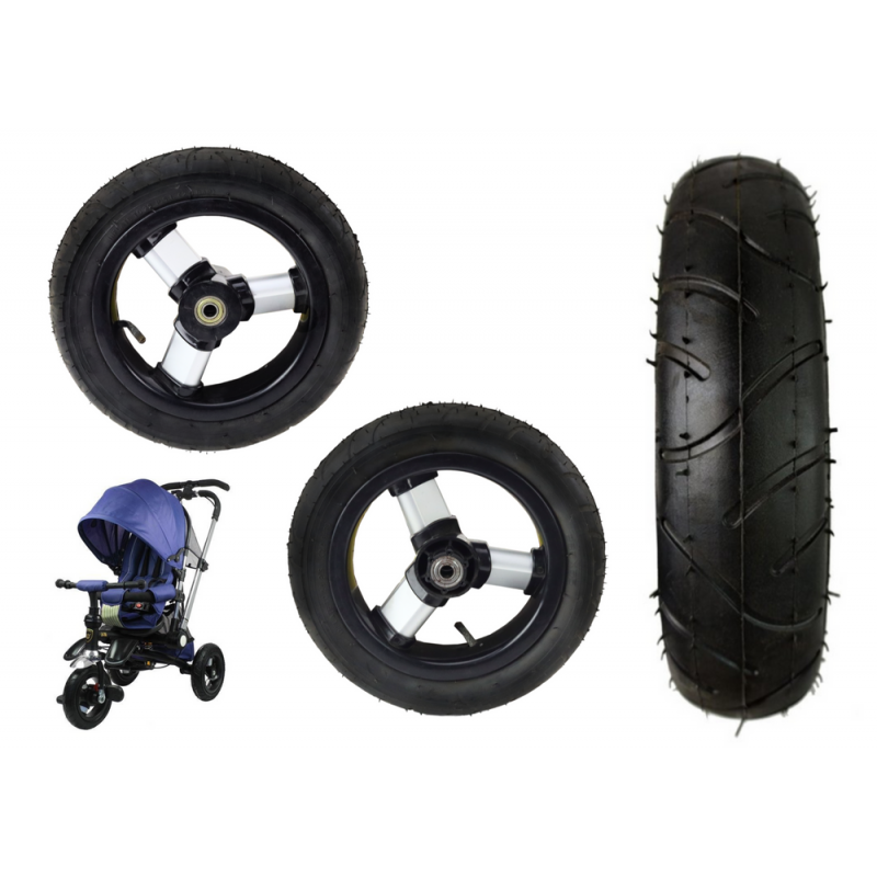 Plastic wheel with rubber tire (inflatable) PRO700 rear