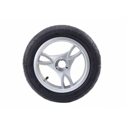 Plastic wheel with rubber tire (inflatable) PRO 700 front